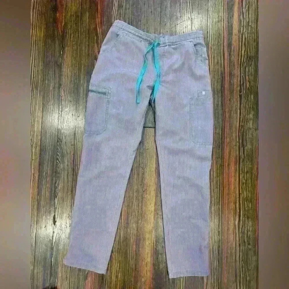 Figs Yola Skinny Scrub Pants Size Small